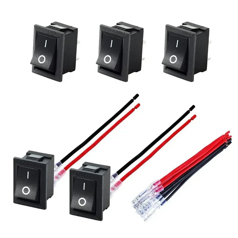 ZEXEF Mini Rocker Switch &ndash; Easy Installation with Pre-Wired Connections