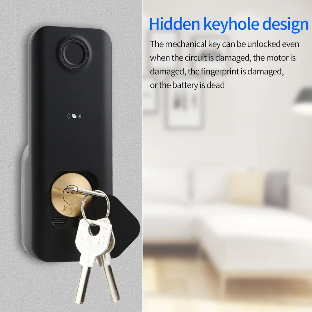 HAHALOCK VD10 &ndash; Smart Biometric Door Lock With App Control