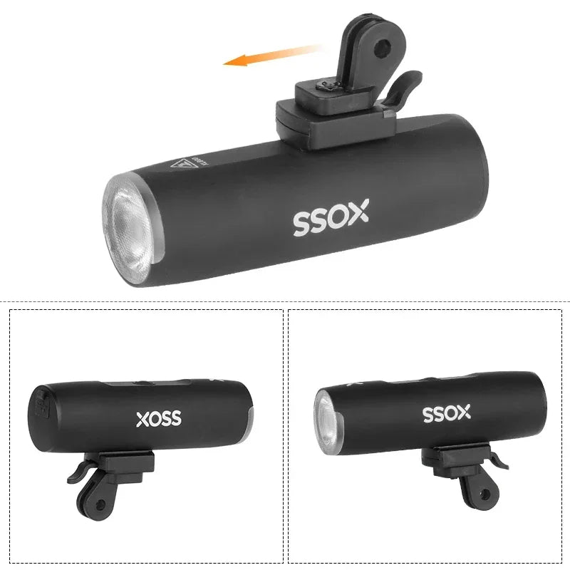 Headlight Holder for XOSS XL400 800 &ndash; Switchable Foot Direction Mount