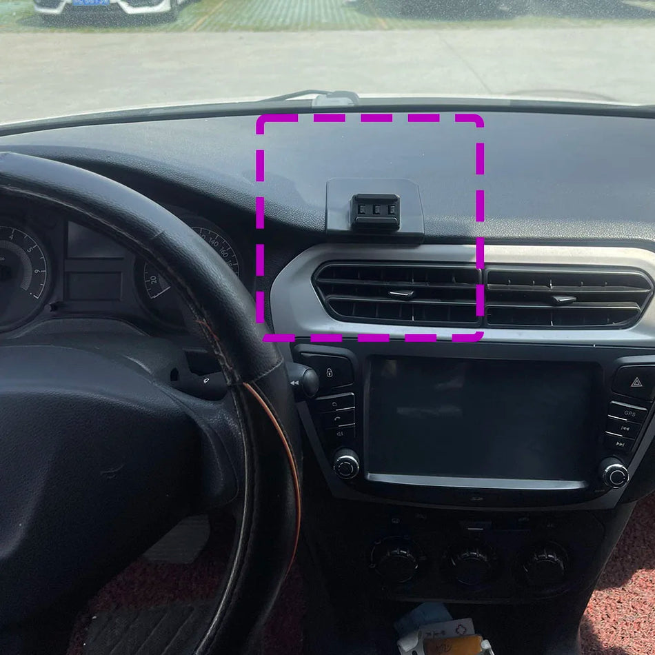 Peugeot 301 Biltelefonhållare Trådlös Laddningsbas Ställning