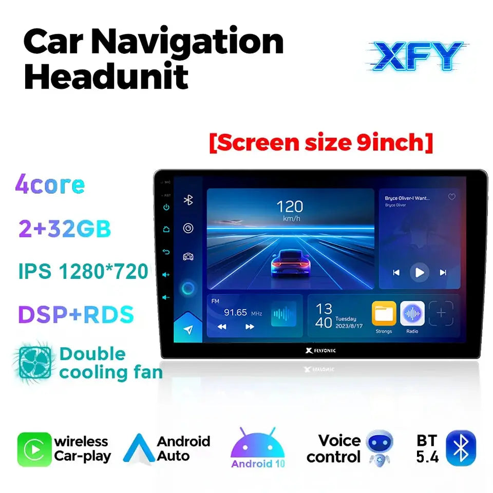 Android Car Radio With GPS WiFi CarPlay For Volkswagen Golf 5 6 Passat B6 B7 by InterCyprus Trading Ltd