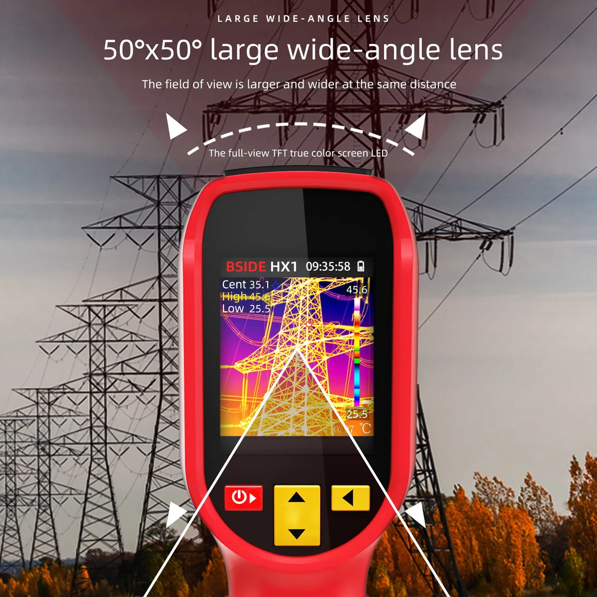 BSIDE Thermal Imager HX1 &ndash; High Resolution 96x96 Thermal Imaging for Precise Diagnostics