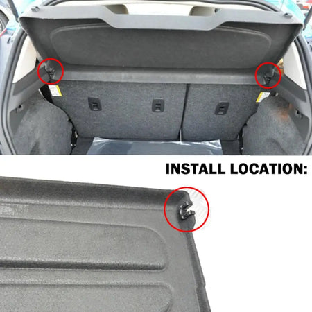 For Ford Focus 3 Mondeo MK4 Fiesta MK7 MK8 B-Max C-Max Rear Boot Trunk Load Cover Parcel Shelf Clips Pivot Bracket Mount by InterCyprus Trading Ltd