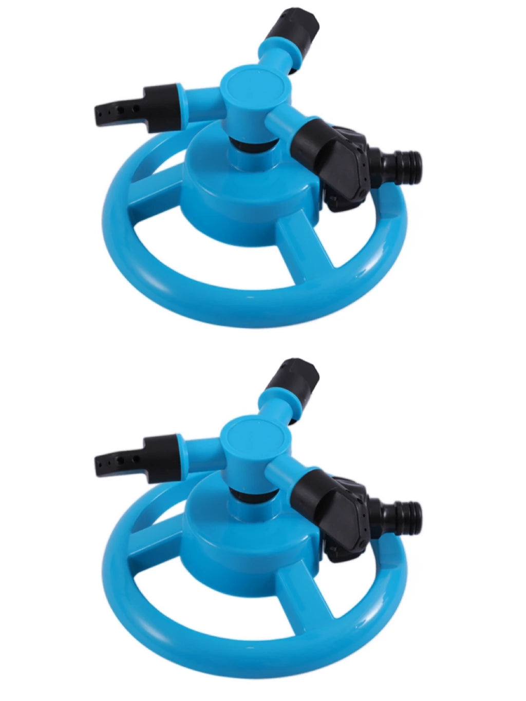 360&deg; Auto Rotating Spray Nozzle Blue2