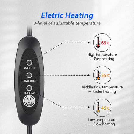 Neck Cervical Traction Apparatus &ndash; Built-in Heating Pads