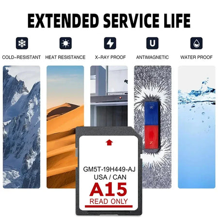 Ford A15 Sync2 Navigation SD Card 32GB - Updated 2024 Maps