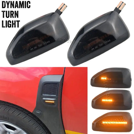 For Renault Duster Dacia Duster II 2017 2018 2019 2020 2021 2022 LED Dynamic Side Marker Turn Signal Light by InterCyprus Trading Ltd