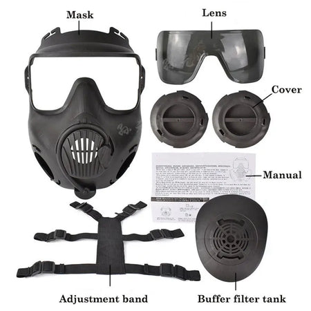 M50 Tactical Respirator Dust Mask Full Face Gas Mask &ndash; Fit