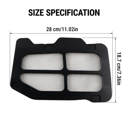 PIKBUK Airbox Lid Cover For Yamaha Raptor 700 RAPTOR 700R 2006-2026 Aluminum ATV Accessories Increased Airflow Steel Mesh by InterCyprus Trading Ltd