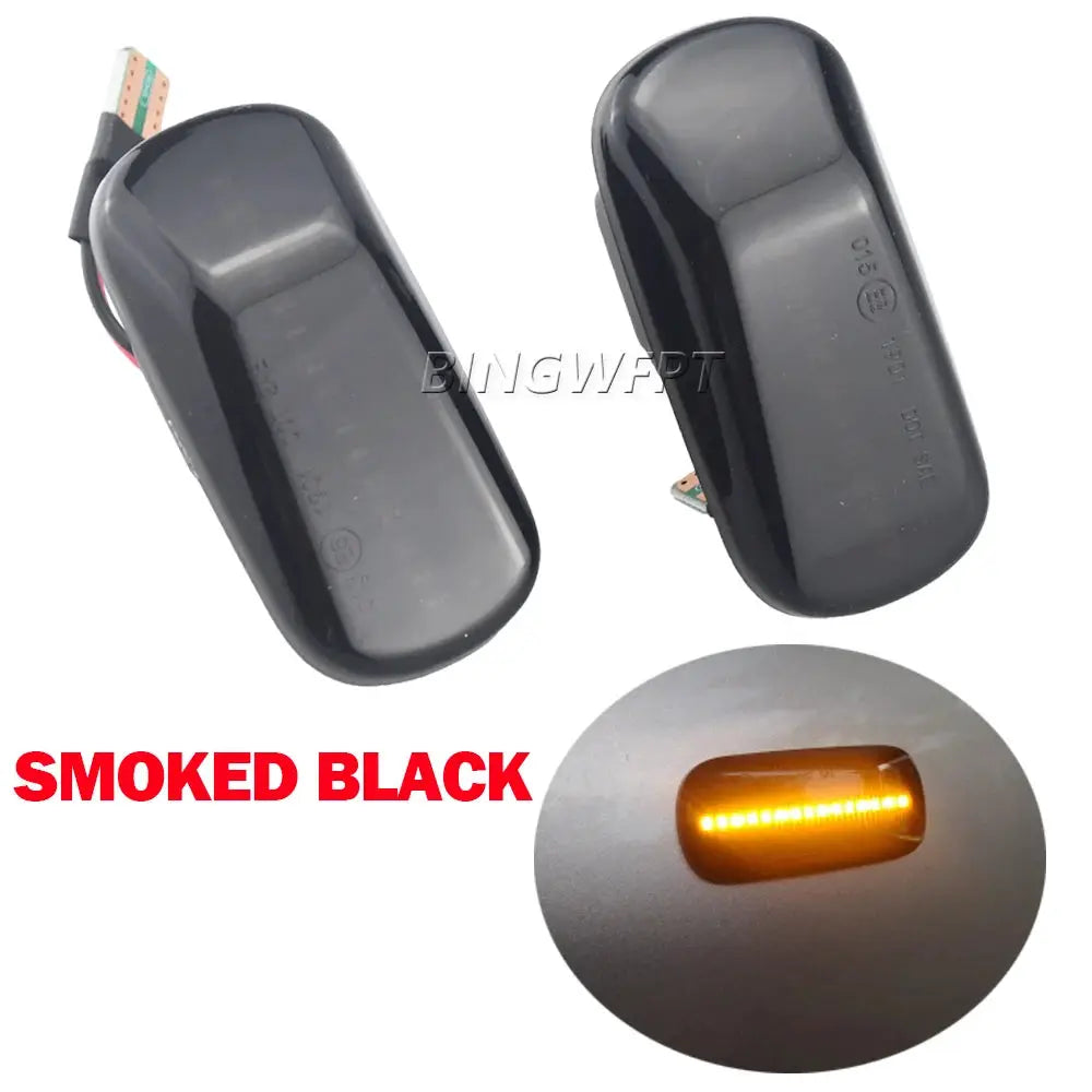 2pcs For Honda Stream S2000 CR-V HR-V Civic City Fit Jazz Accord Repeater Signal Light Dynamic Side Marker Turn Signal Light by InterCyprus Trading Ltd