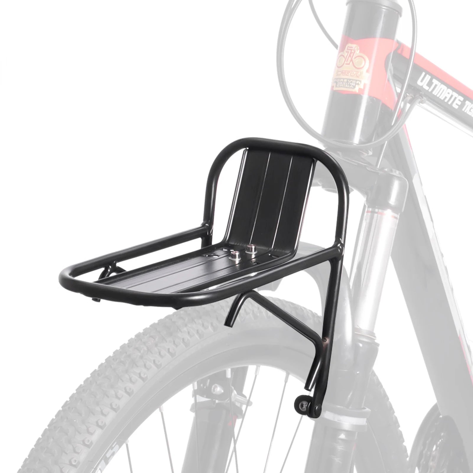 Bicycle Front Rack Aluminum Alloy Carrier - 5kg Capacity
