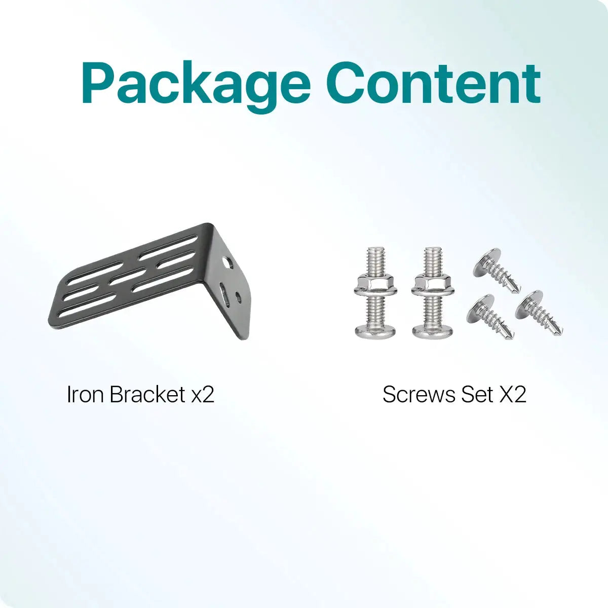 Stainless Steel L Shape Bracket With Screws For Truck Bus Camera Mount by InterCyprus Trading Ltd