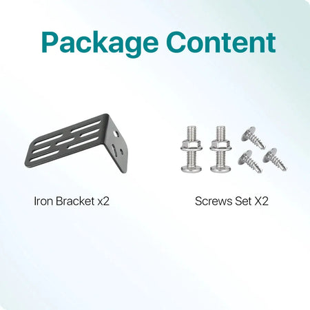 Stainless Steel L Shape Bracket With Screws For Truck Bus Camera Mount by InterCyprus Trading Ltd