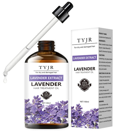 Water Ice Levin Lavender Essential Oil &ndash; Pure Relaxation for Skin and Hair 1pcs / 100ml / Lavender