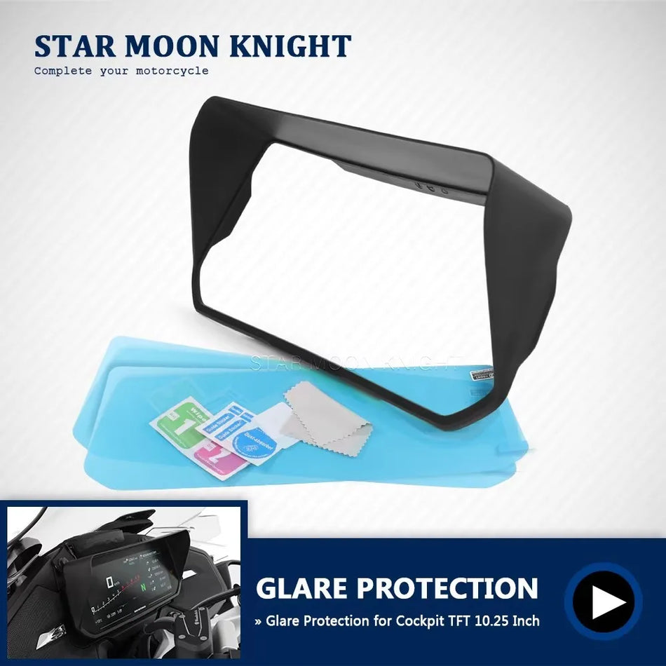 BMW R1250RT, K1600B, K1600GT, K1600GTL, CE04 Motosiklet Ekran Vizörü Gösterge Koruyucu Kapağı 2022 Modelleri için
