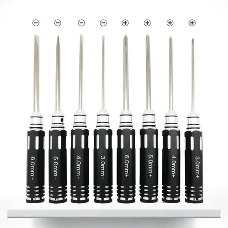 RC Hex Driver Set - 16pcs Hex Allen Screwdriver Kit Hex Nut Driver Set Wrench Key Driver Tool for Rc Car Traxxas Helicopter by InterCyprus Trading Ltd