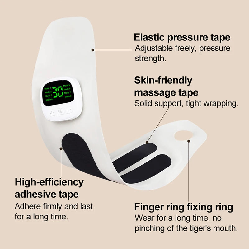 8 Modes 30 Levels Wrist Massager &ndash; Rechargeable Relief
