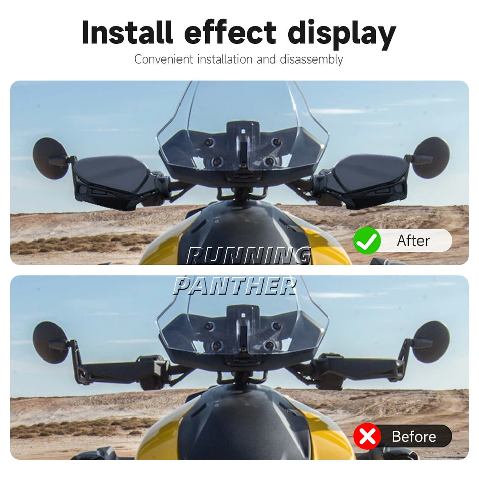 Roku aizsargs, vēja aizsargs, plastmasa Can-Am Ryker 600/900