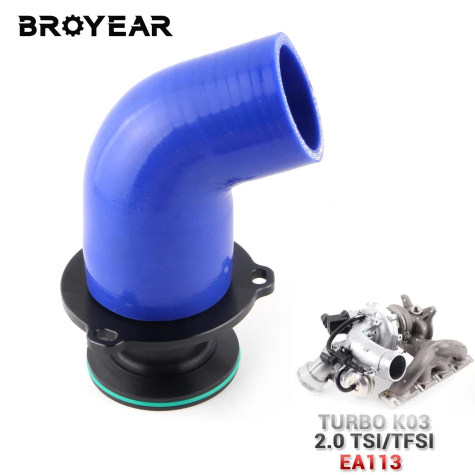 K03 Turbo Muffler Delete Pipe for VW Audi A4 1.8 2.0L EA113 by InterCyprus Trading Ltd