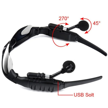 Wireless Glasses Earphones &ndash; Active Noise Cancellation