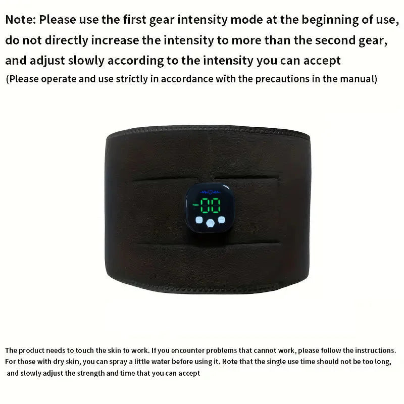 MIPHESLY Waist Massager &ndash; Portable USB Charging for Effective Weight Loss