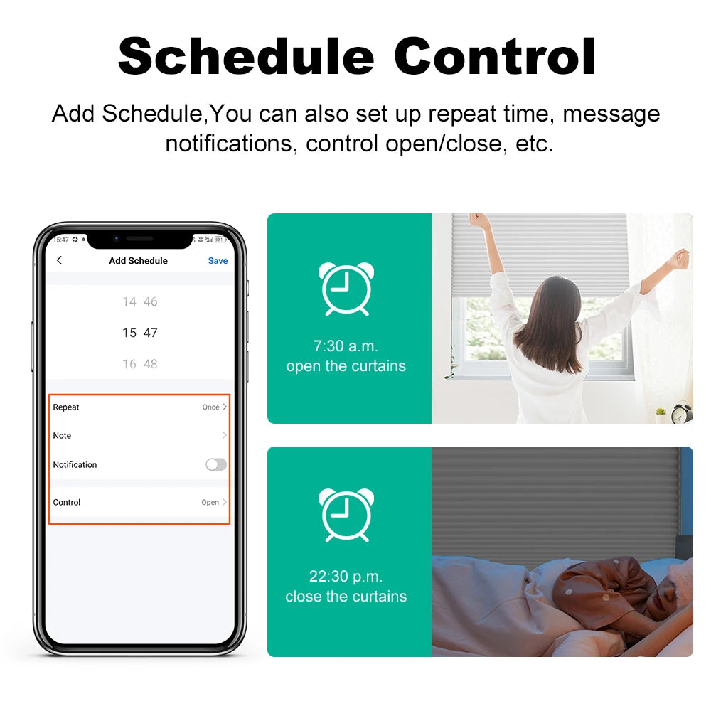 Tuya WiFi Smart Curtain Motor
