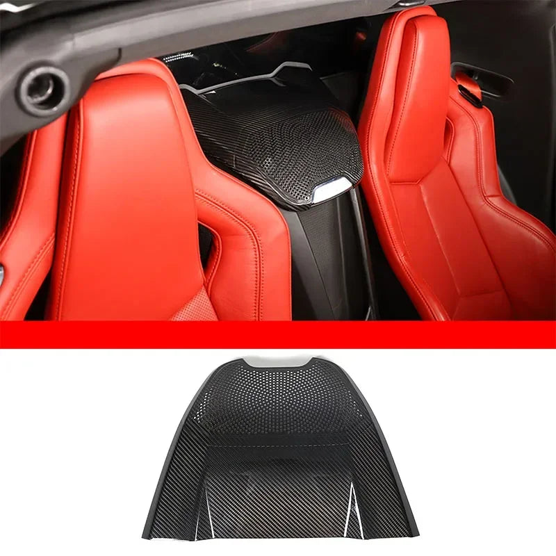 Chevrolet Corvette C8 Echt Carbon Fiber Achter Luidspreker Afwerking