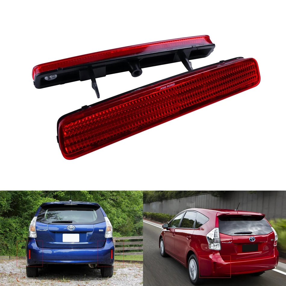 Συναρμολόγηση Φακού Ανακλαστήρα Πίσω για Toyota Prius V και Scion tC Αριστερά και Δεξιά Χωρίς Φως