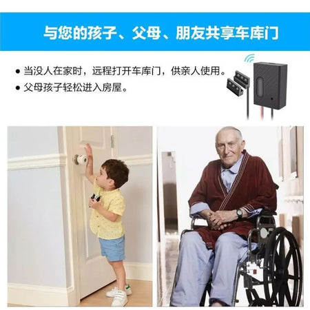 WiFi Garage Door Controller with Alexa &amp; Google Home Compatibility