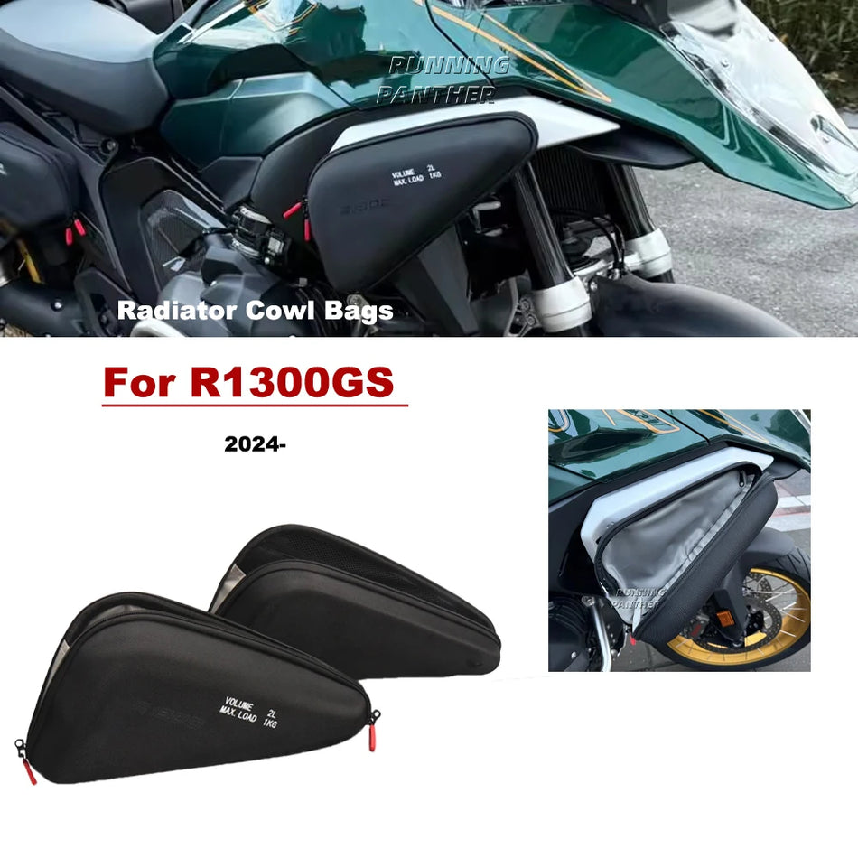 Kompakta radiatora vāciņa soma ūdensizturīgs neilons BMW R1300GS