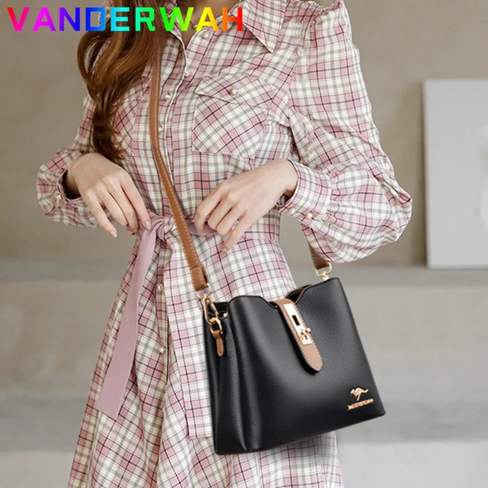 PU-nahka ylellinen olkalaukku naisille, suunnittelijan käsilaukku paljeteilla koristeltuna