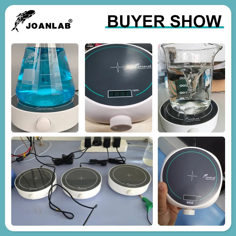JOANLAB Mini Magnetic Stirrer &ndash; Efficient Liquid Mixing