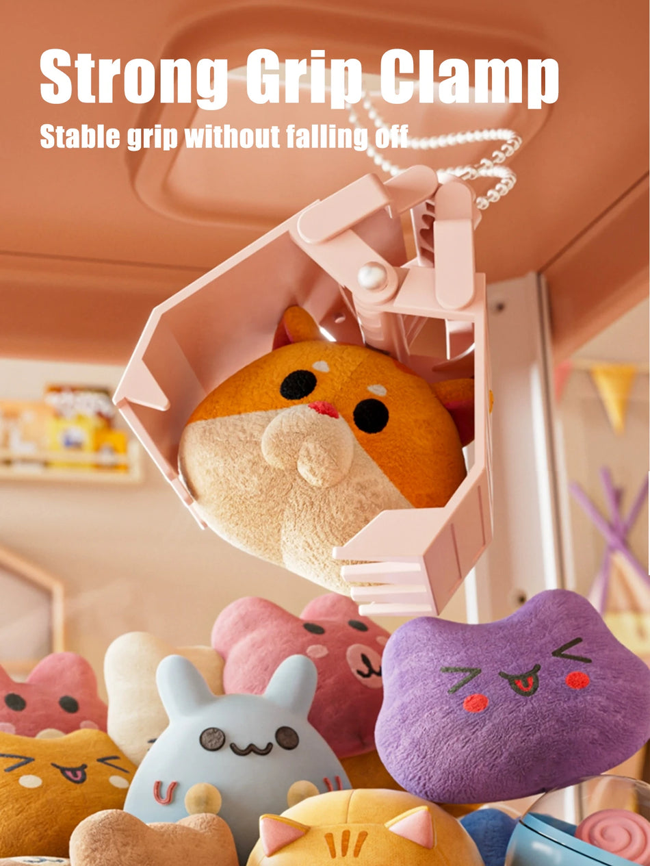 Macchina afferra bambole mini divertente per bambini Giocattolo artiglio Coniglio rosa