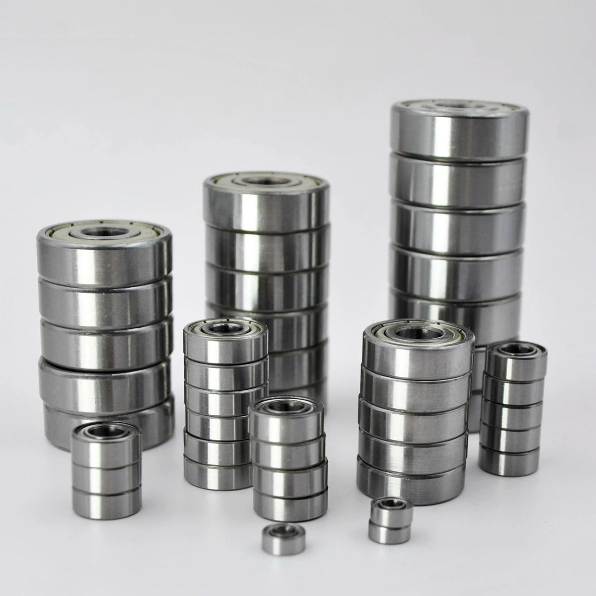 Miniature Bearings 2&ndash;10mm Set &ndash; Chrome Steel Greased