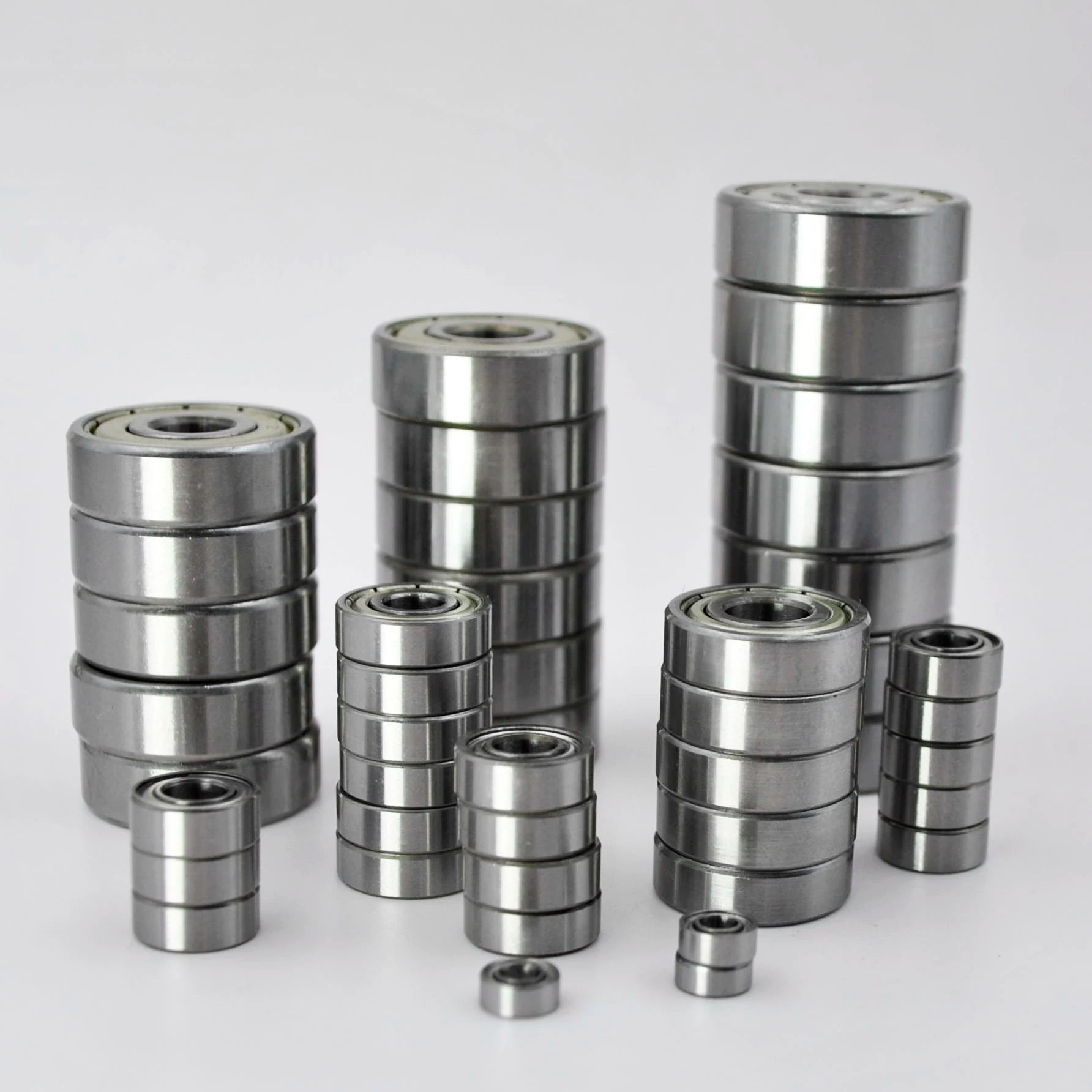 Miniature Bearings 2&ndash;10mm Set &ndash; Chrome Steel Greased