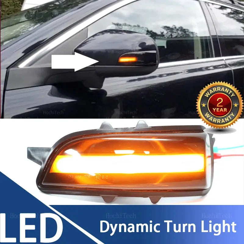 2pcs Car Side Mirror Blinker Indicator Lamp LED Dynamic Turn Signal Light for Volvo S80 2007-2013 S60 V40 V50 V70 by InterCyprus Trading Ltd