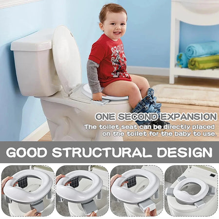 3 In 1 Travel Toilet Seat Foldable Potty Ultra Safe
