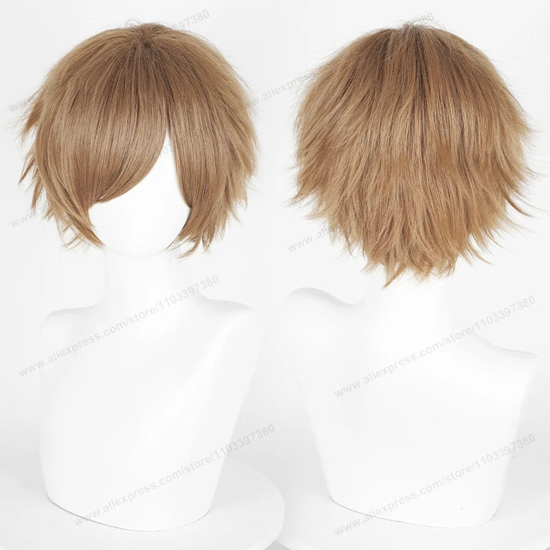 30cm Cosplay Wig - Heat Resistant Synthetic Hair in Various Colours
