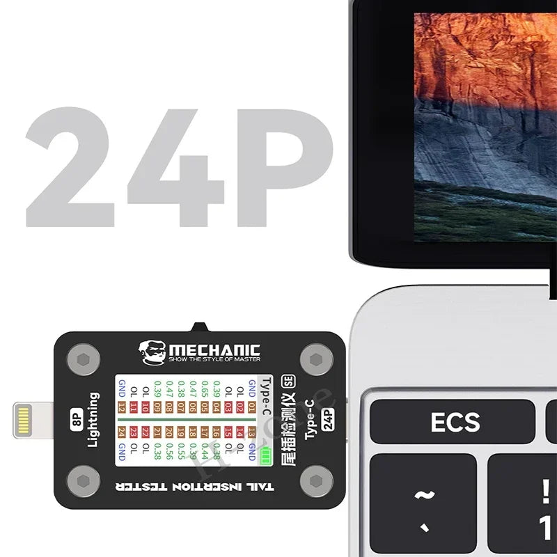 Mechanic T824 SE &ndash; No Disassembly Mobile Phone Tail Insertion Detector