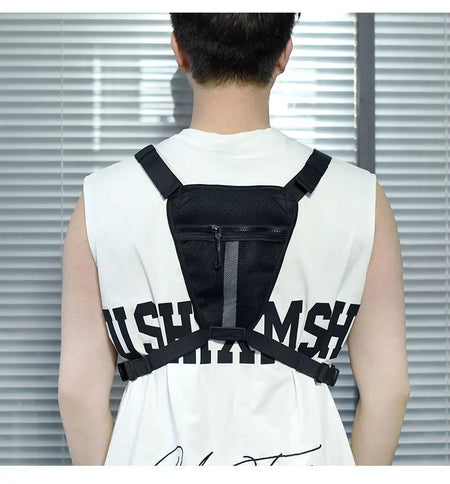 Camping Front Chest Vest Pack &ndash; Lightweight Running Pack