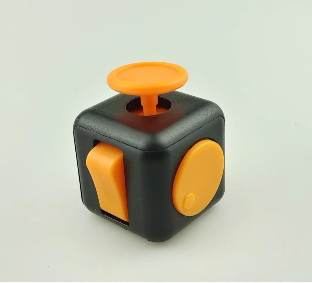 Solid Colour Fidget Decompression Dice for Stress Relief 14