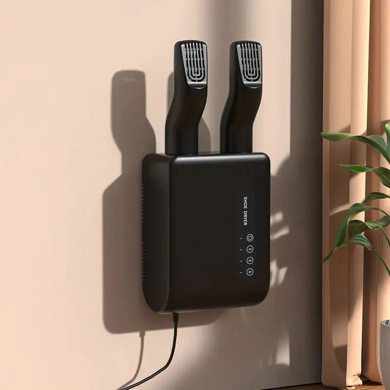 Portable Electric Shoe Dryer Deodorizer Foot Warmer Black / EU / CHINA