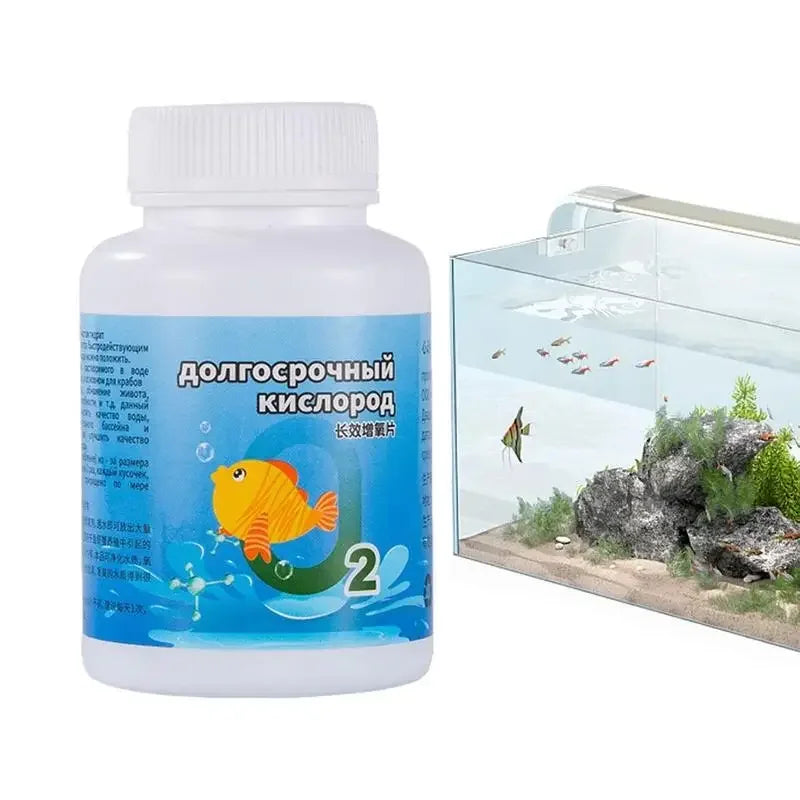 Tank Aquarium Oxygen Tablets &ndash; Long Term Oxygenation A