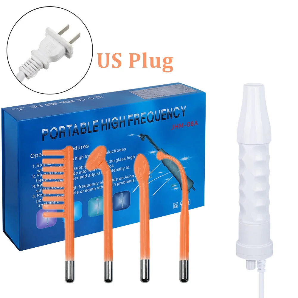 4 In 1 Violet Ray Wand &ndash; Skin Rejuvenation And Tightening US PLUG