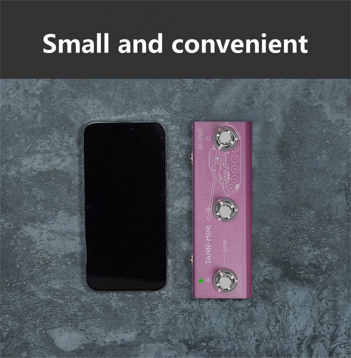 M-VAVE TANK-MINI Multi FX Pedal &ndash; Pro IR OTG Recording