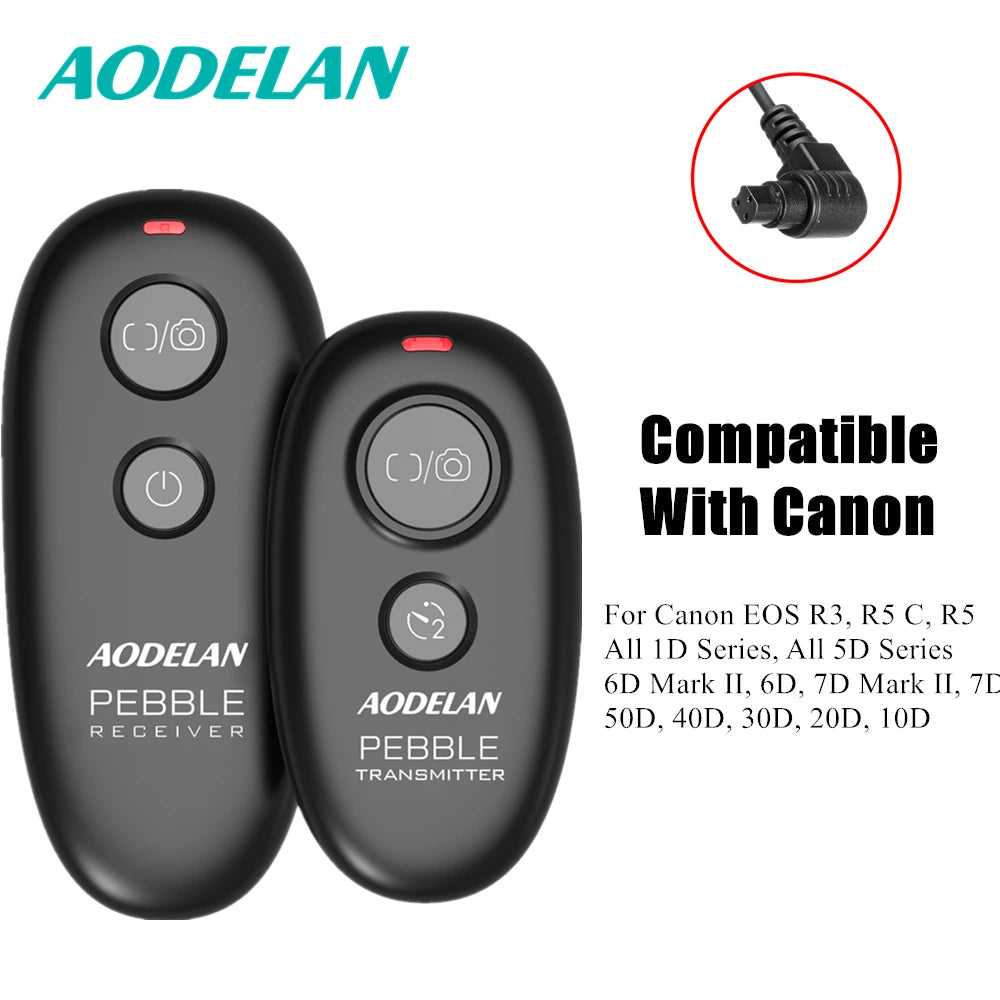 AODELAN Wireless Shutter Release Remote for Canon, Nikon, Fujifilm C8 for Canon / China