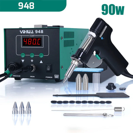 YIHUA 948D-I &ndash; 110W Desoldering Station for SMD Repair 90w 948 / 230V UK / CHINA