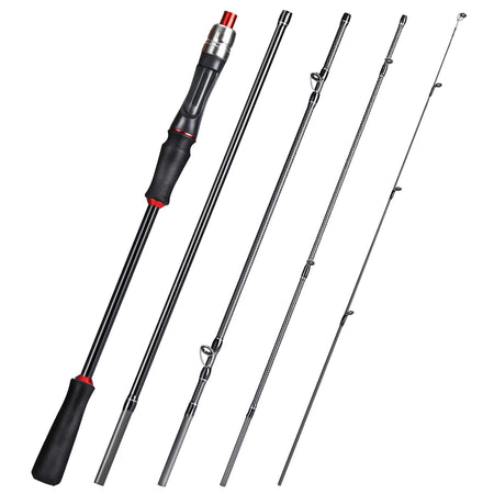 Sougayilang Carbon Fiber Fishing Rod - Lightweight &amp; Durable Lure Rod