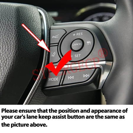Car Lane Keeping Assist Automatic Shut Off Device for Toyota Camry XV70 XV80 2017-2027 LTA LDA Function Default Off Cable by InterCyprus Trading Ltd
