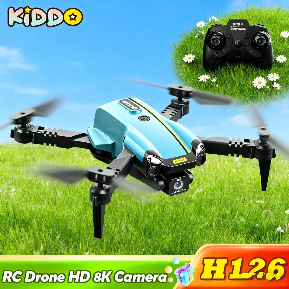 JJRC H126 Quadcopter RC Drone ar 8K kameru, salokāms